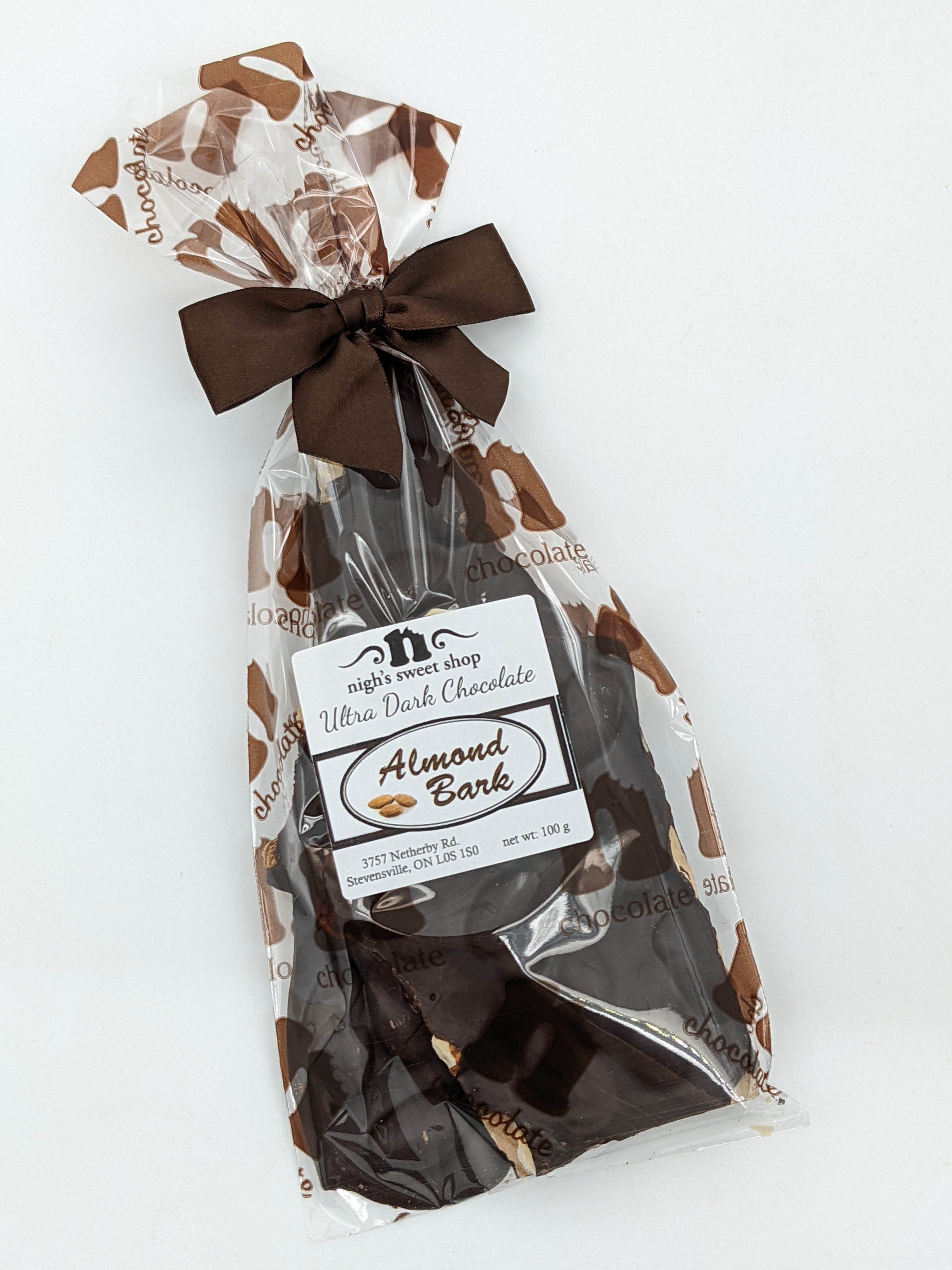Ultra Dark Almond Bark 75%