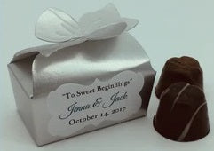 FAVOURS: Two-Pack Truffles, Bow Box