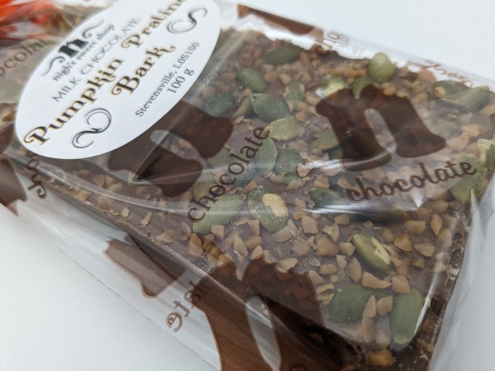 Pumpkin Praline Bark