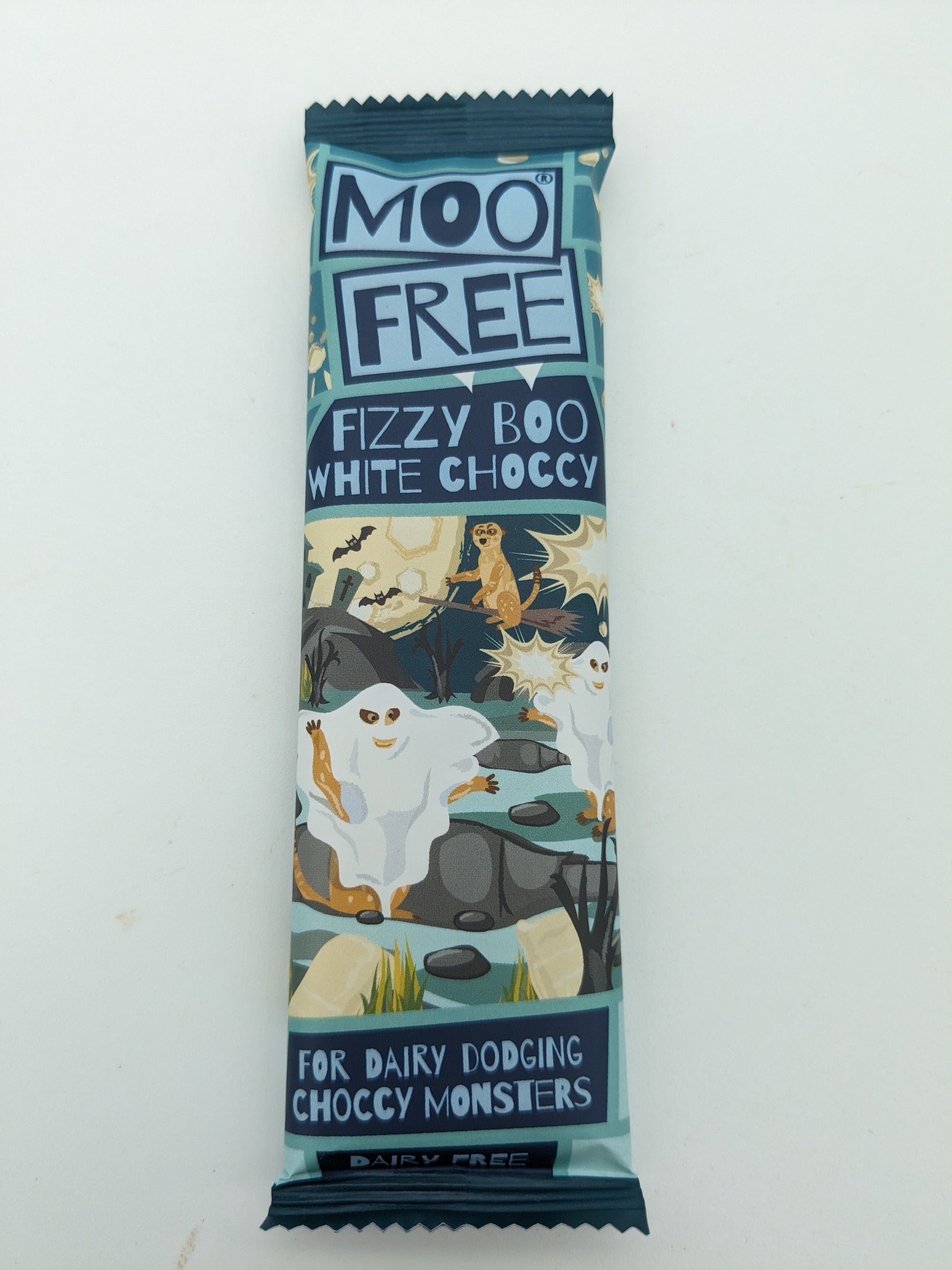 Moo® Free Fizzy Boo White Choccy Bar