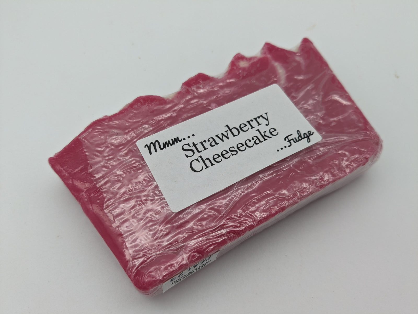 Fudge: Strawberry Cheesecake