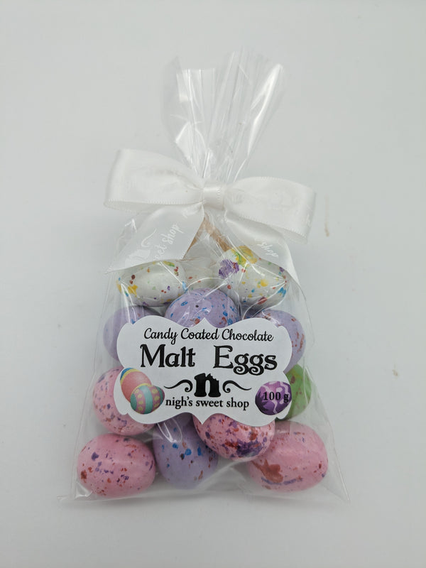 Candy Coated Chocolate Malt Eggs Nigh's Sweet Shop