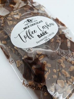 Toffee Cashew Bark