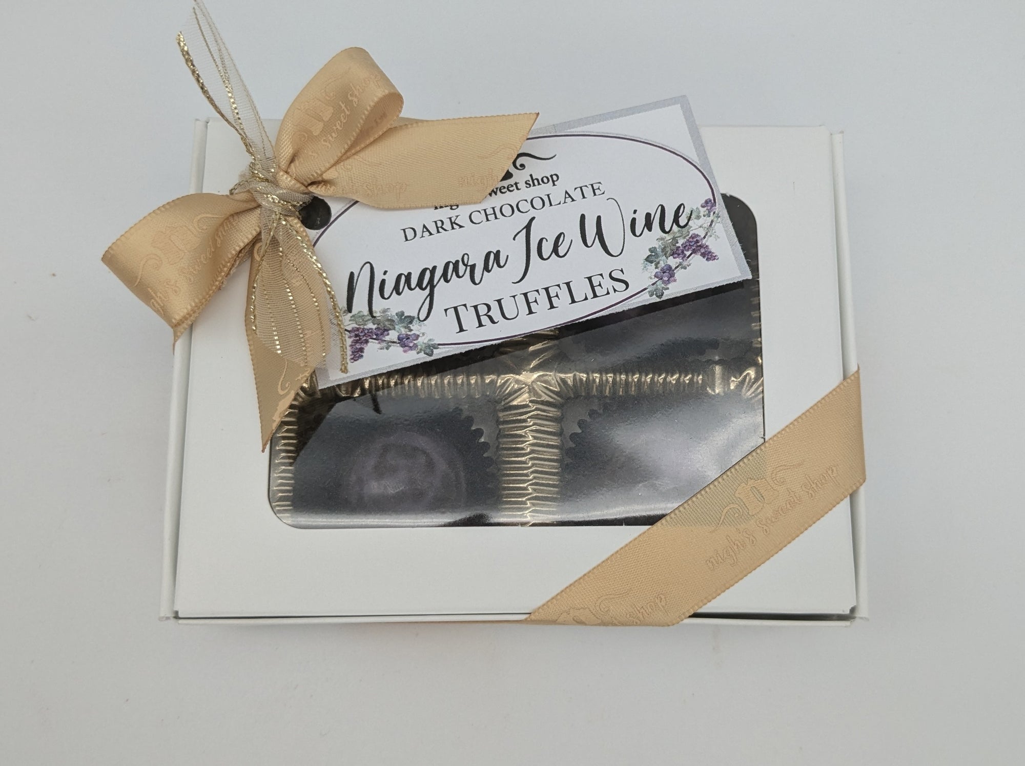 4pk Niagara Ice Wine Truffles - Nigh's Sweet Shop