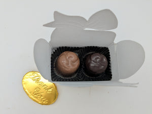 CUSTOM: Two-Pack Truffles, Bow Box - RAFT SAMPLE