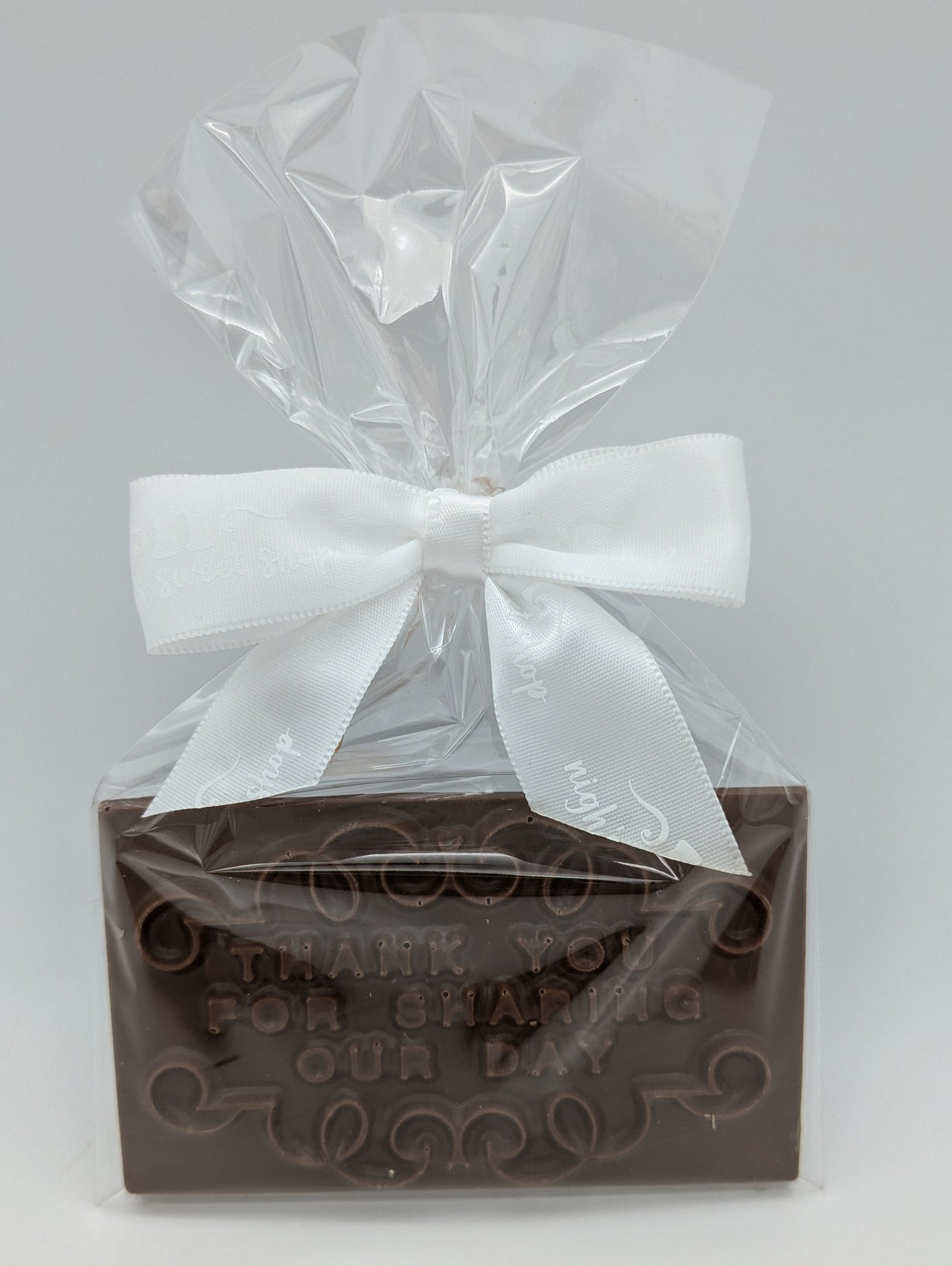 FAVOURS: Sm Card, "Thank You for Sharing Our Day" $3.99