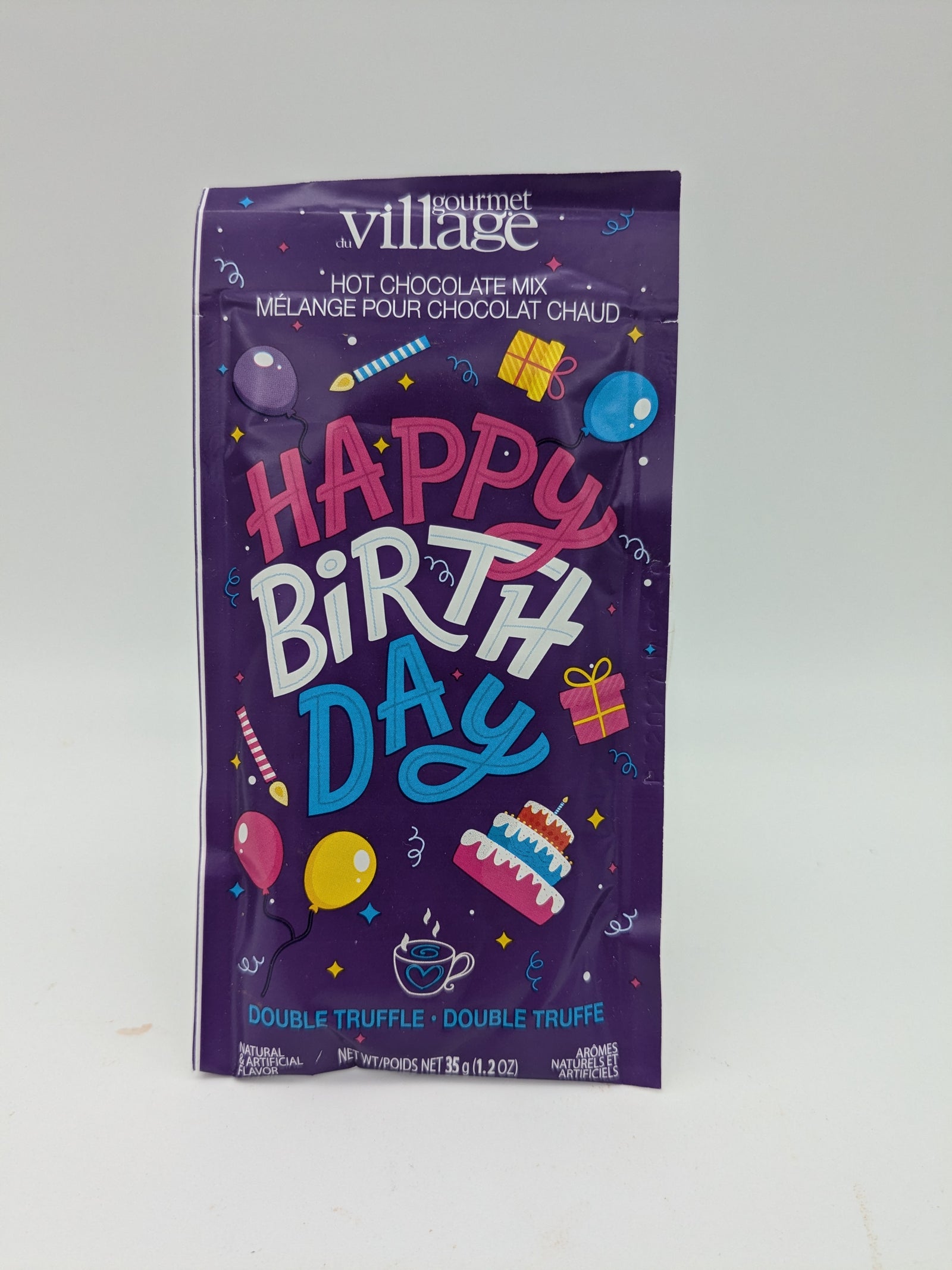 Double Truffle Hot Chocolate: Happy Birthday