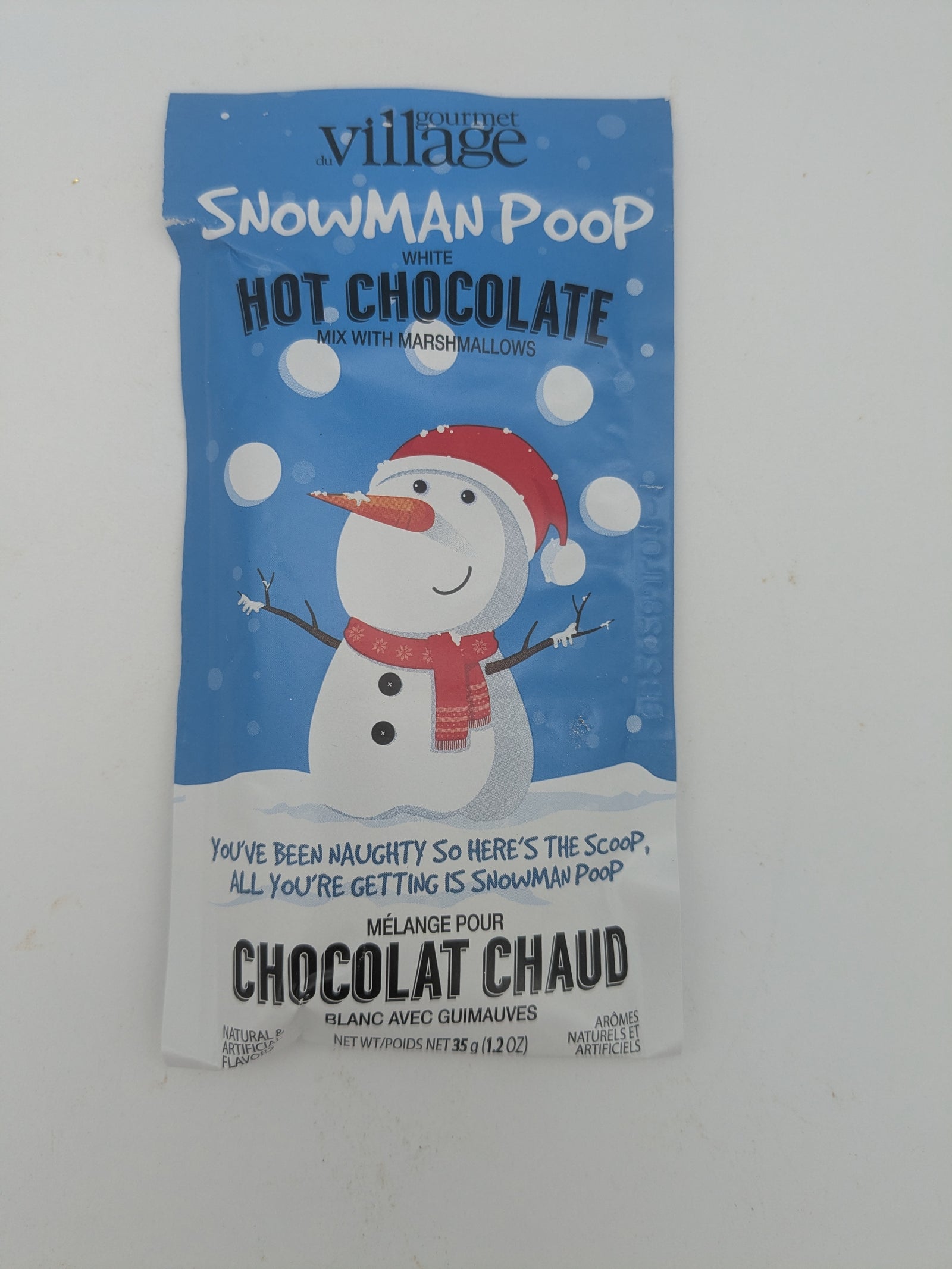 Snowman Poop, White Hot Chocolate