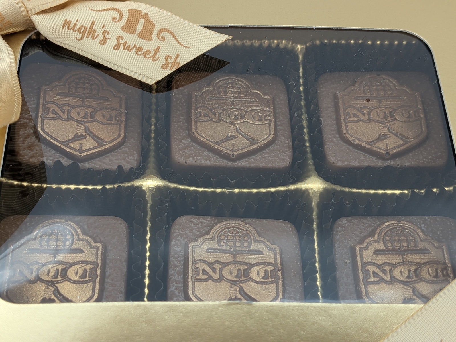 Custom NCC 6 pack Logos
