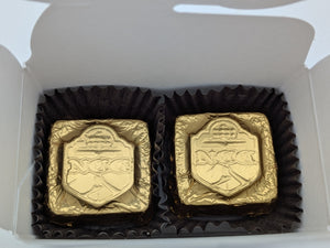 Custom NCC logo bow box