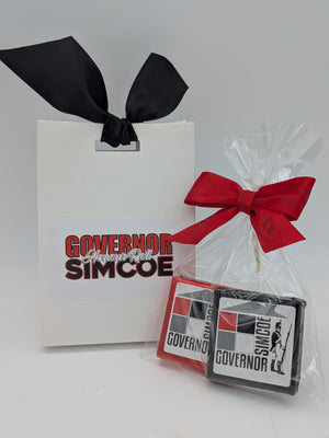 Custom Governor Simcoe Gift Bag with Logos $4.99