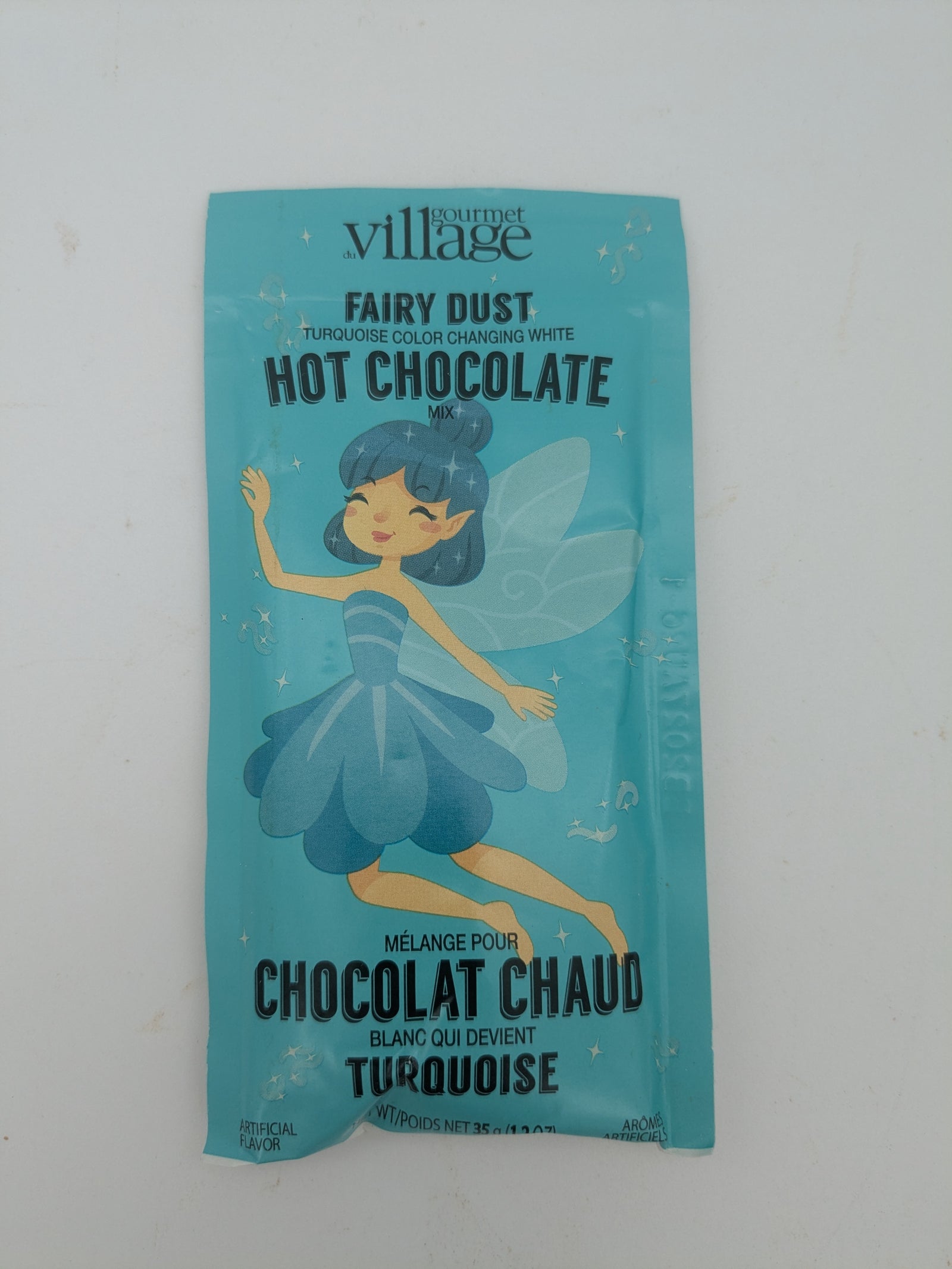 Turquoise Fairy Dust Hot Chocolate