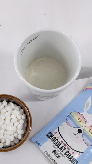 Blue Llama Hot Chocolate