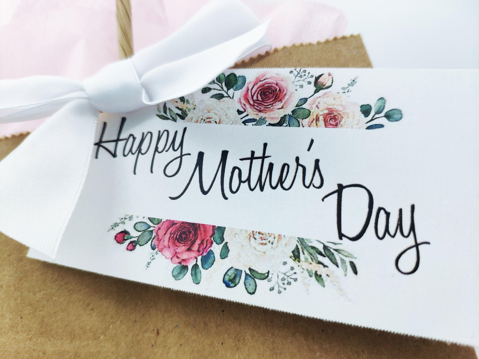 ADD ON GIFT BAG & TAG: Mother's Day