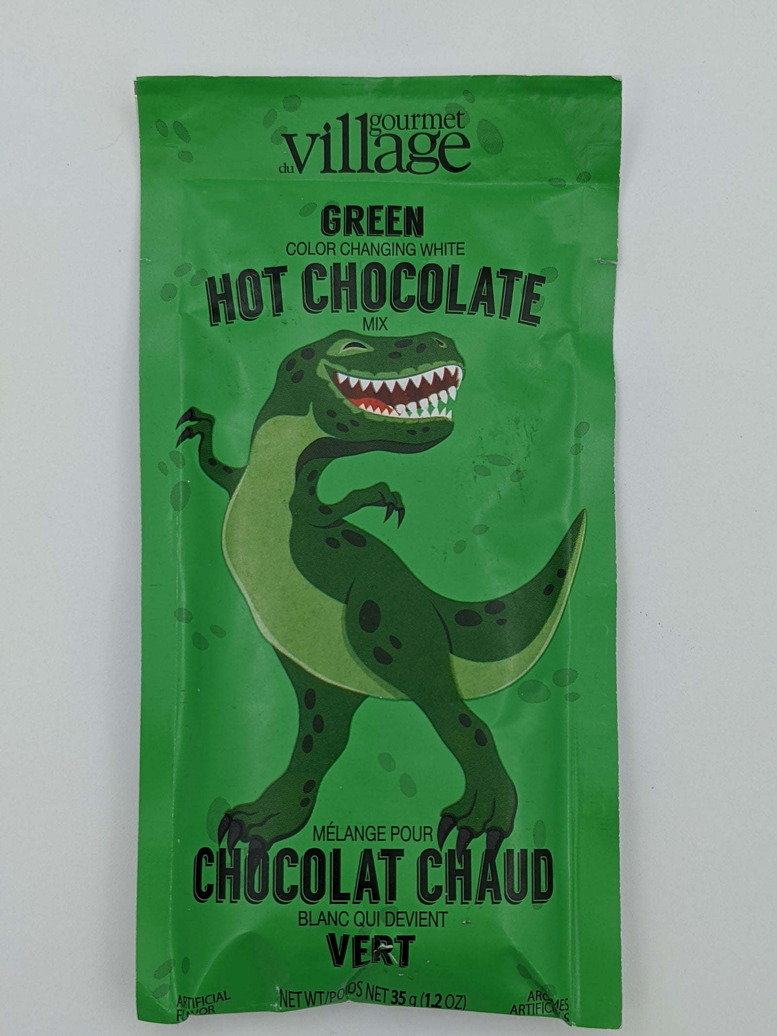 Green Dinosaur Hot Chocolate