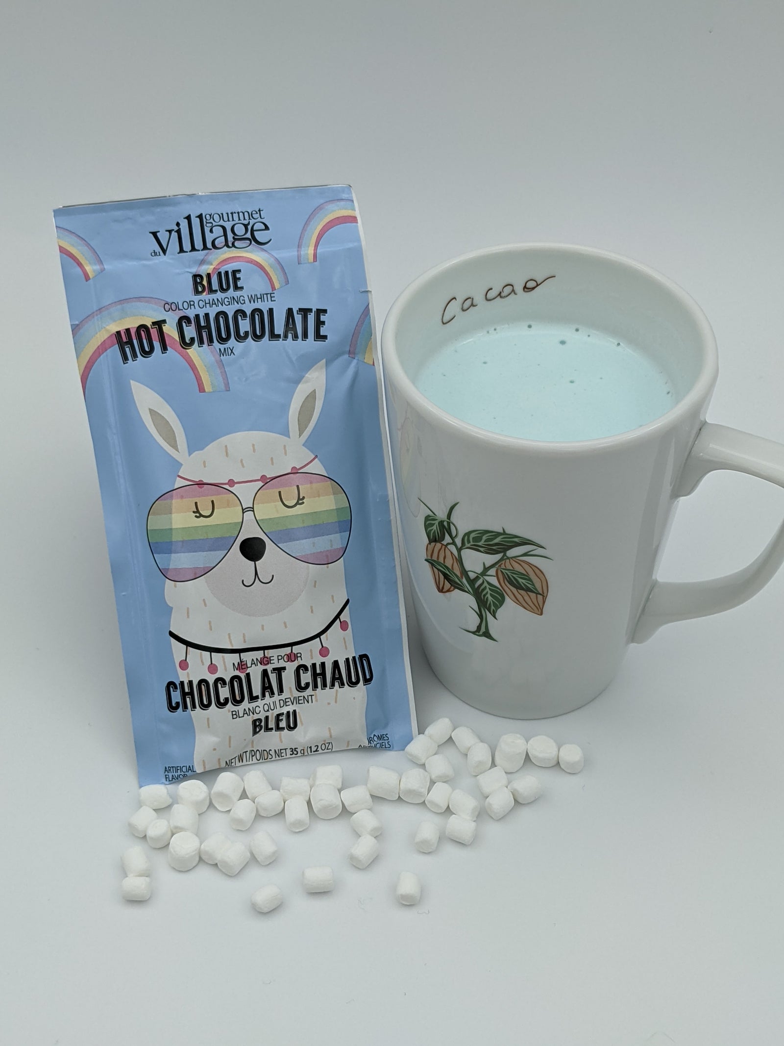 Blue Llama Hot Chocolate