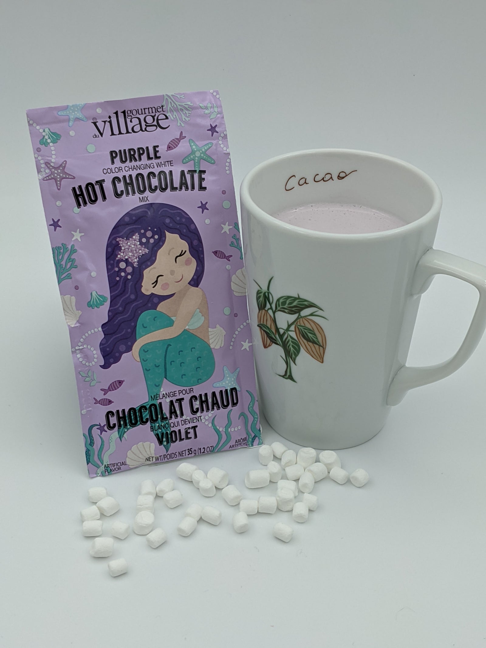 Purple Mermaid Hot Chocolate