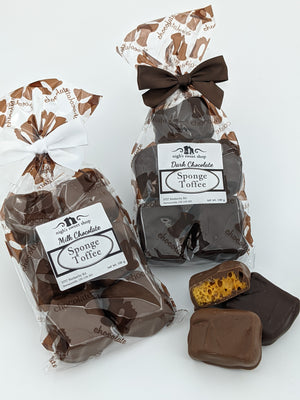 Sponge Toffee, chocolate coated