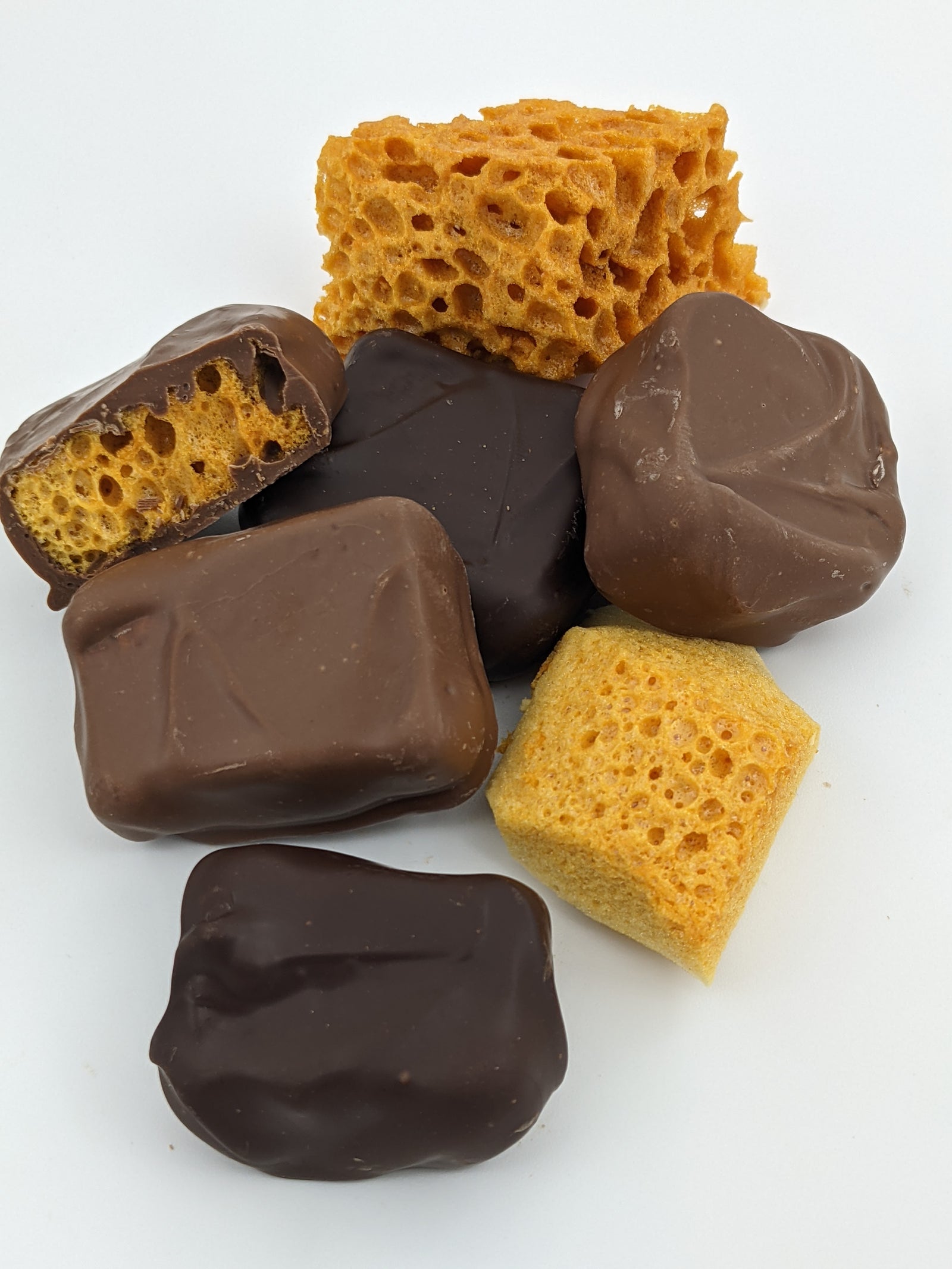 Sponge Toffee, chocolate coated