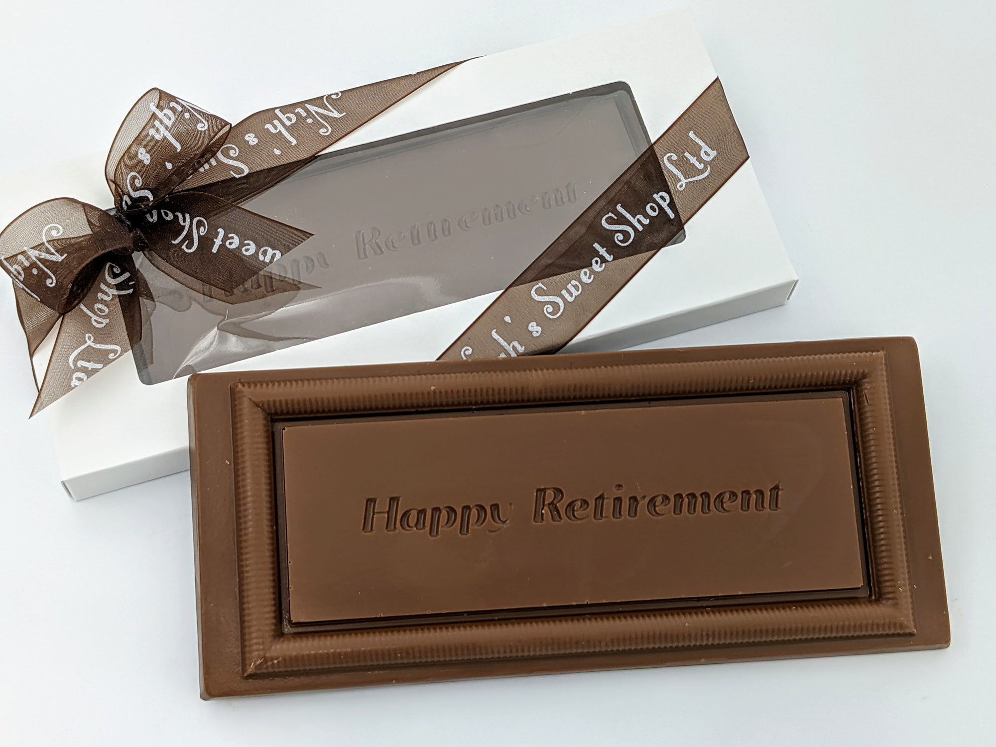 Happy Retirement Chocolate Greeting Card