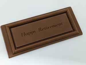 Happy Retirement Chocolate Greeting Card