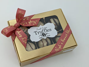 6pk Ivory Raspberry Truffles