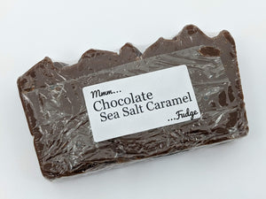 Fudge: Choc Sea Salt Caramel