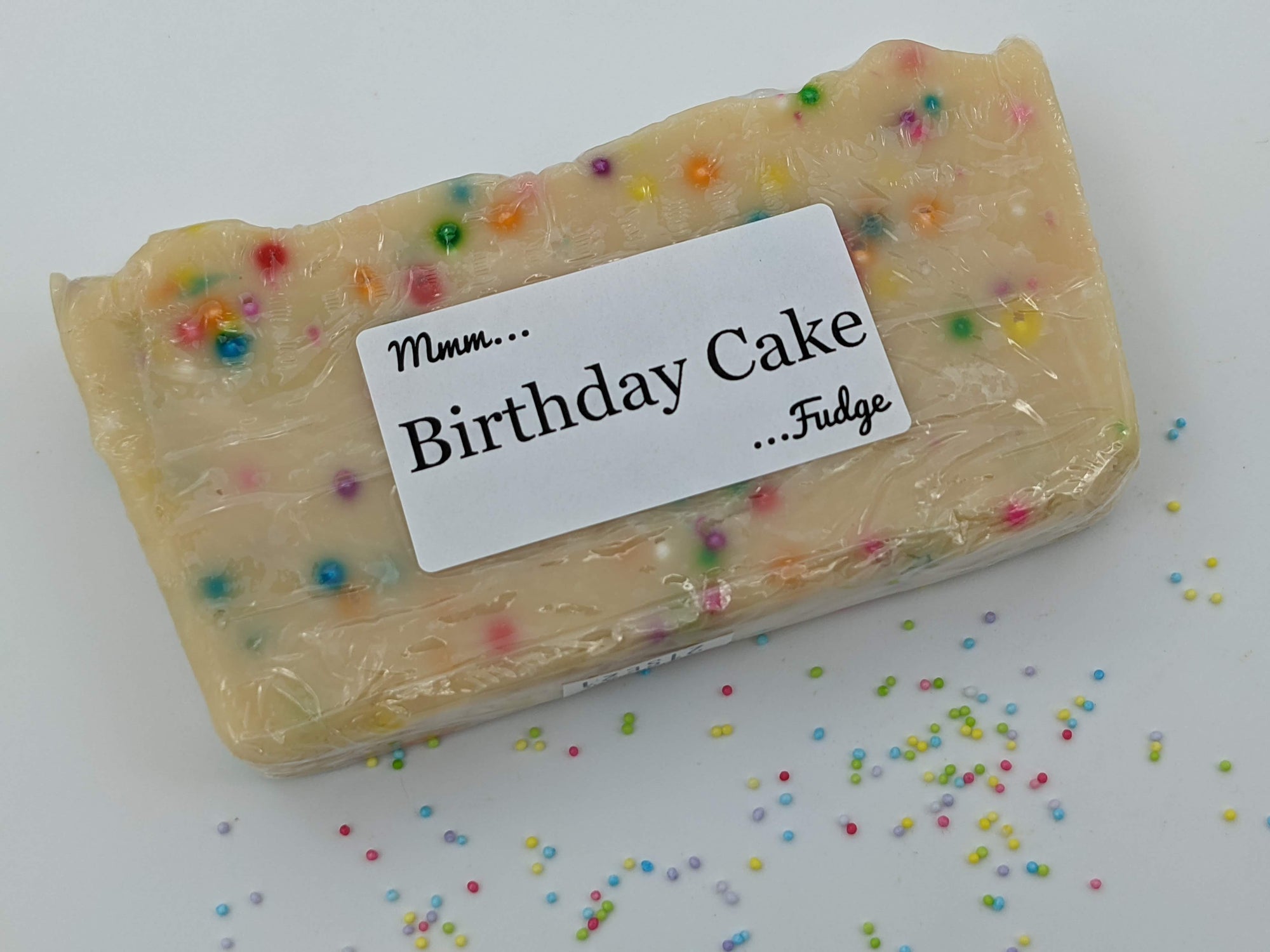 Fudge: Birthday Cake
