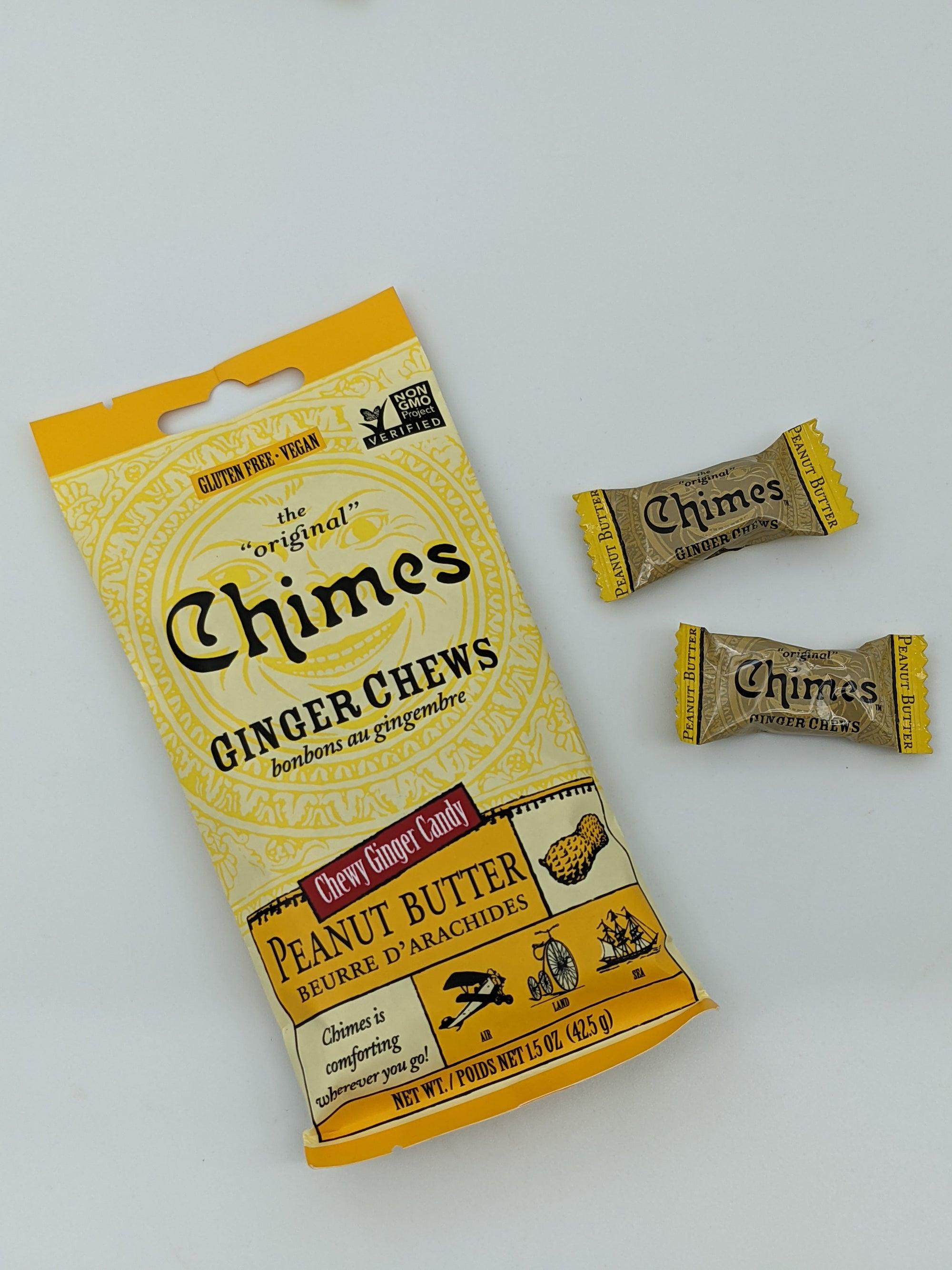 Peanut Butter Ginger Chews