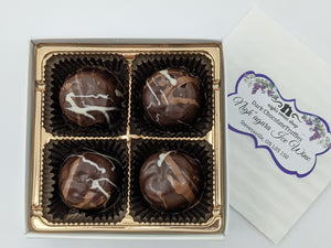 4pk Niagara Ice Wine Truffles