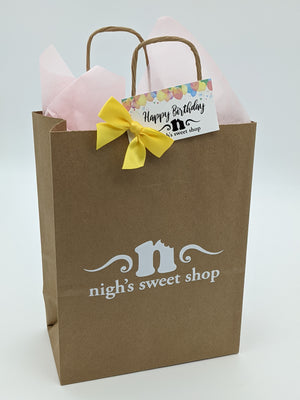 ADD ON GIFT BAG & TAG: Happy Birthday