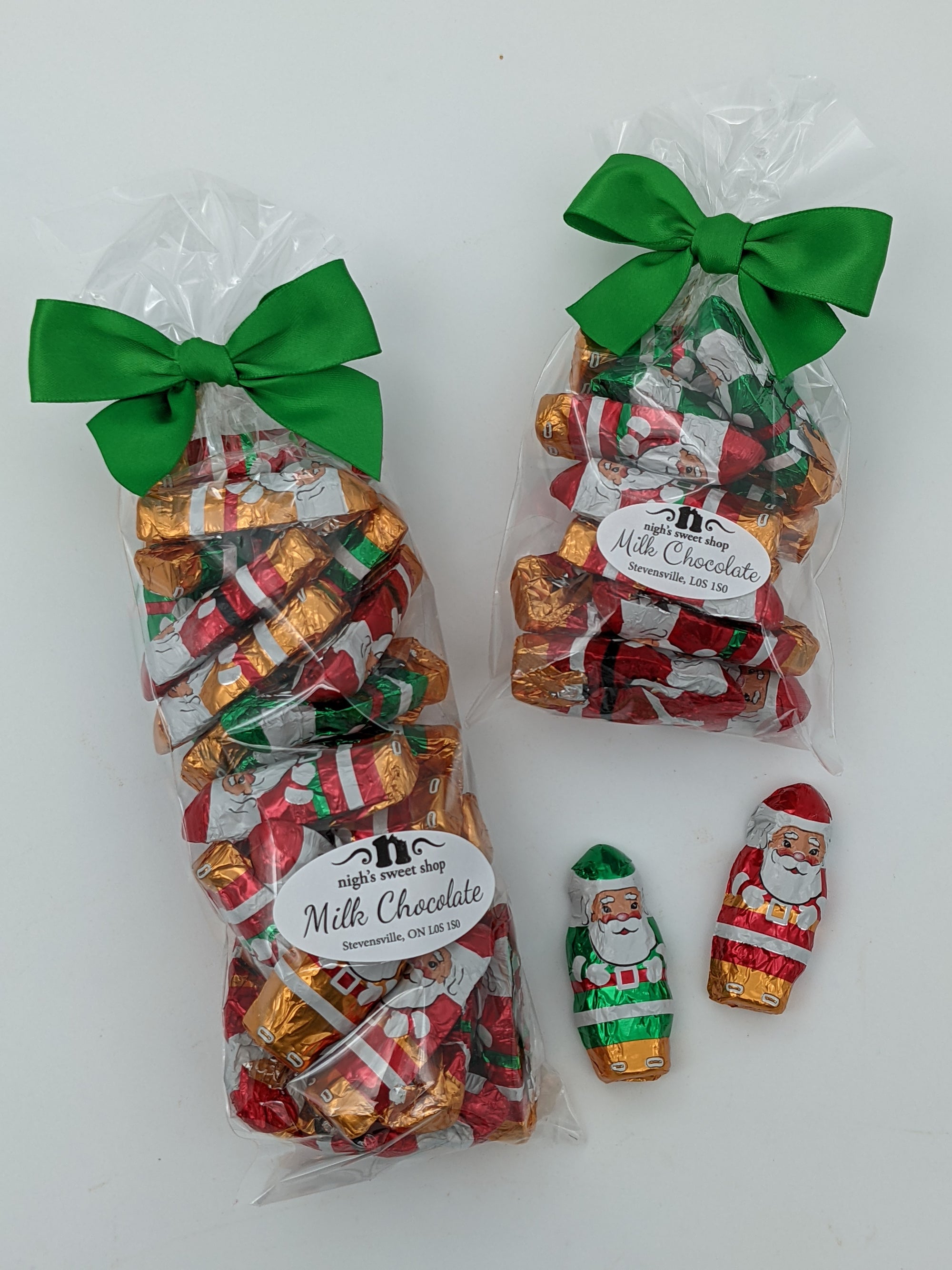 Santa Foils, milk