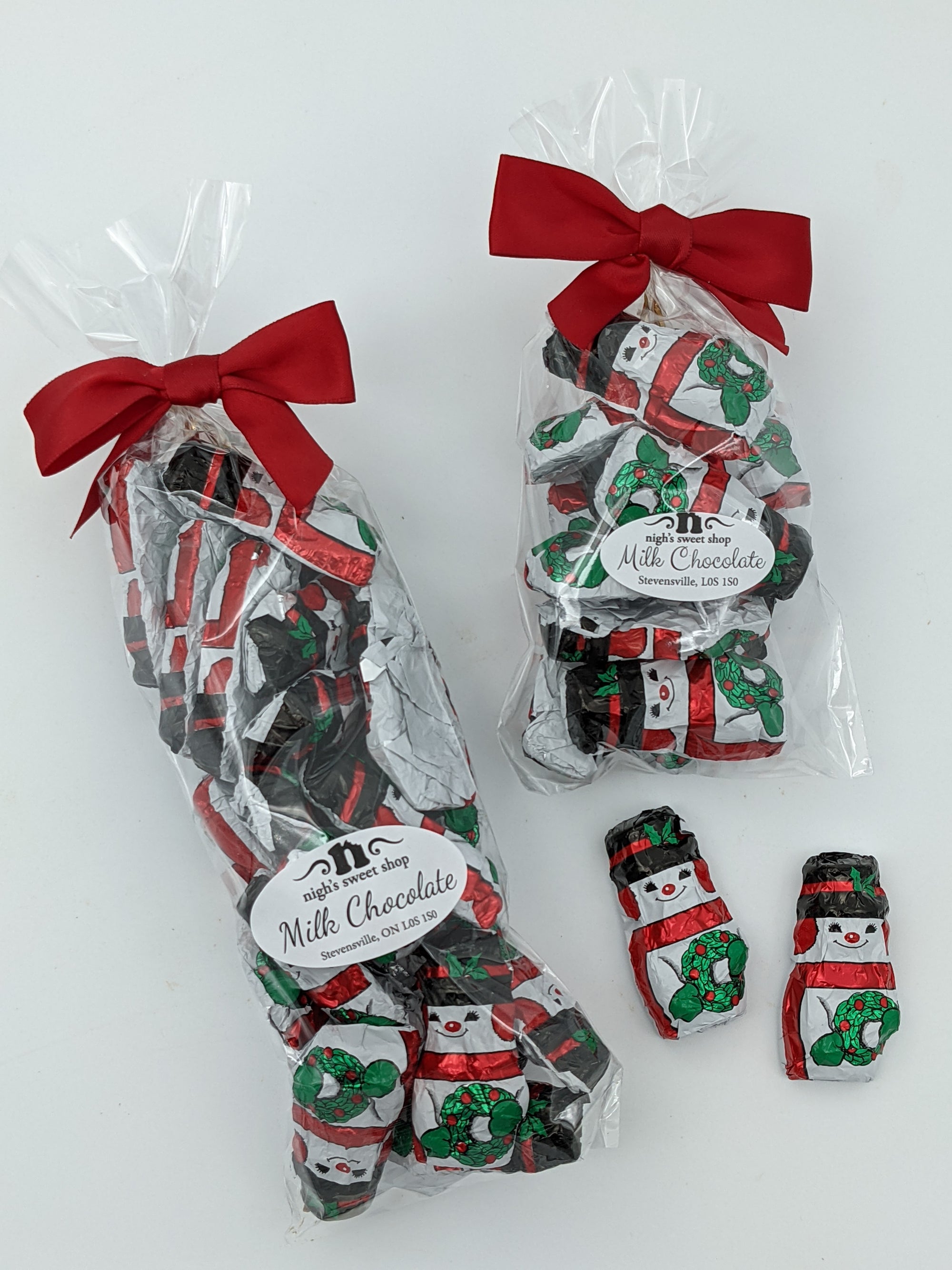 Snowman Foils, milk