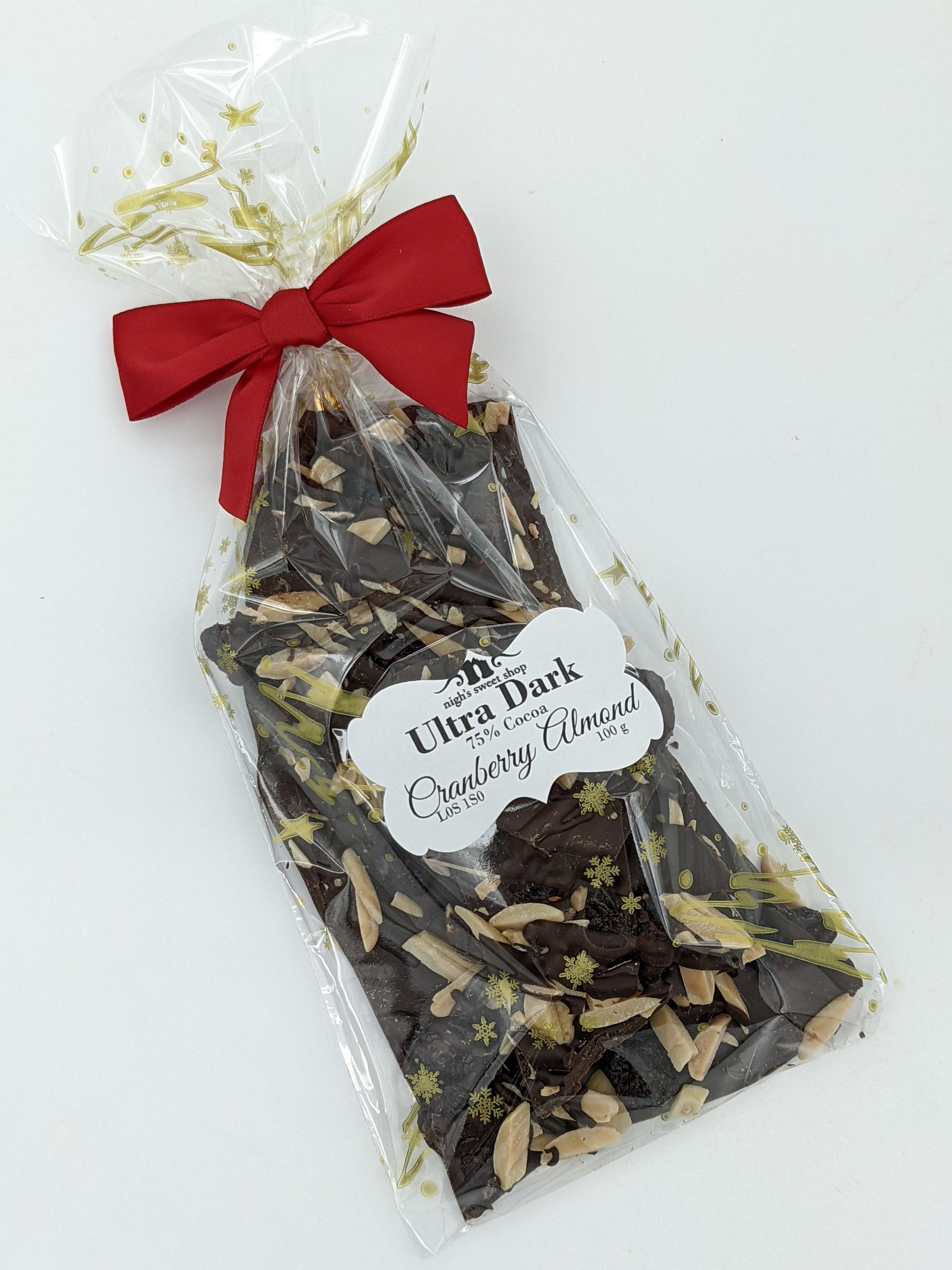 Ultra Dark Cranberry Almond Bark