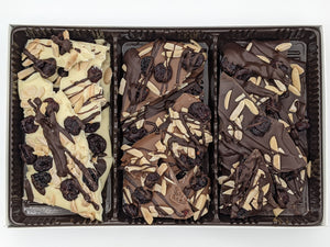 400g Assorted Cranberry Almond Bark