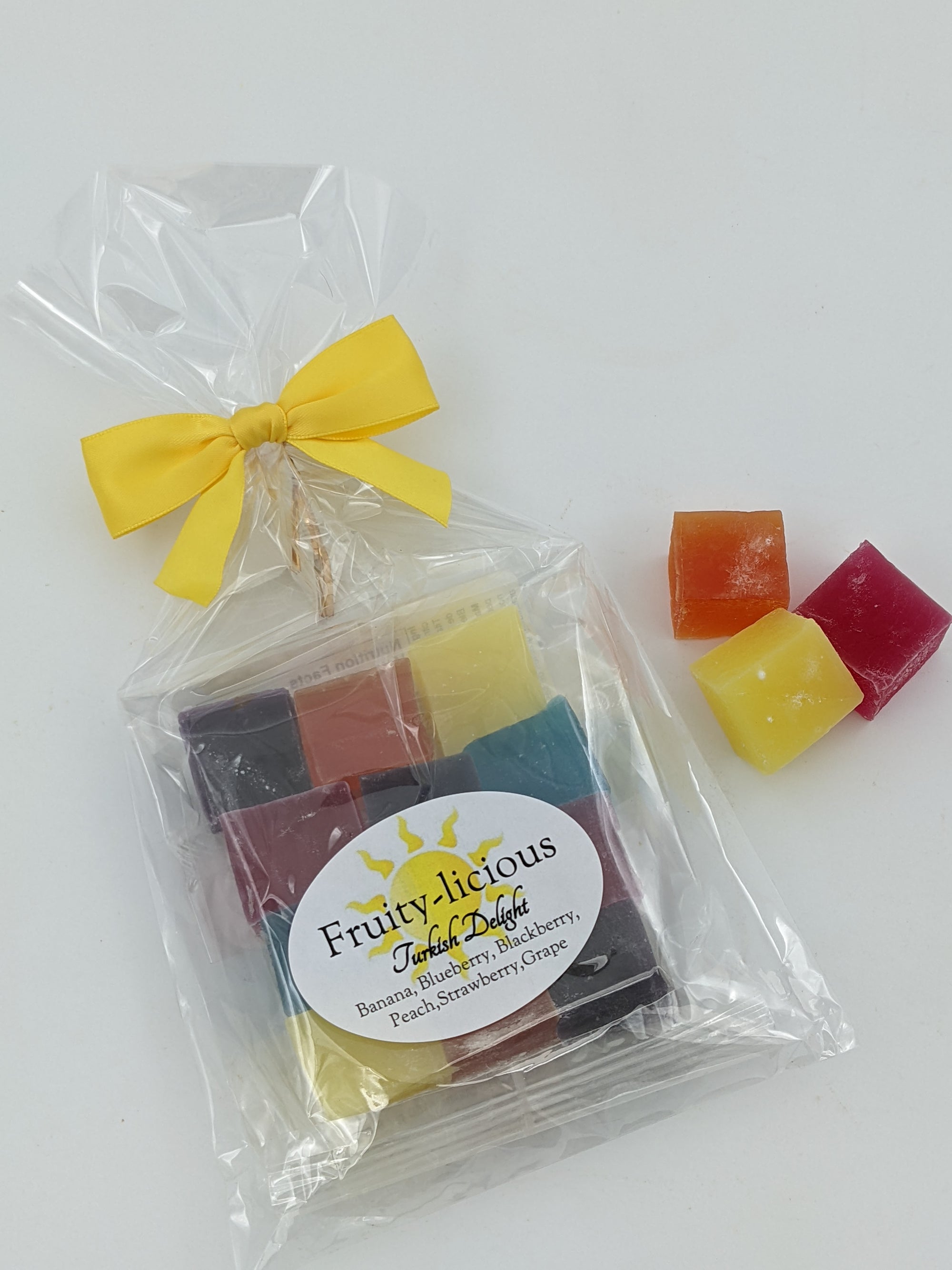 Fruity-licious Turkish Delight, uncoated