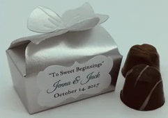 FAVOURS: Two-Pack Truffles, Bow Box $3.99