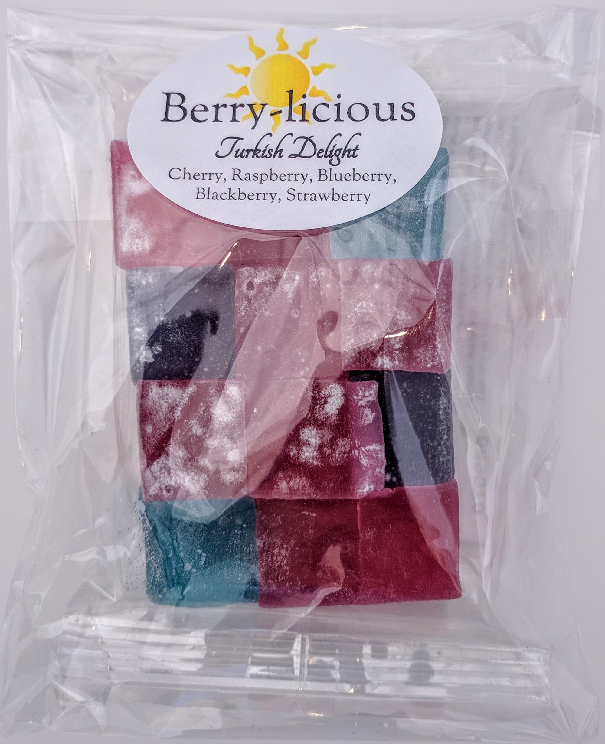 Berry-licious Turkish Delight, uncoated